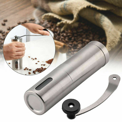 Portable Manual Coffee Grinder Stainless Steel Ceramic Burr