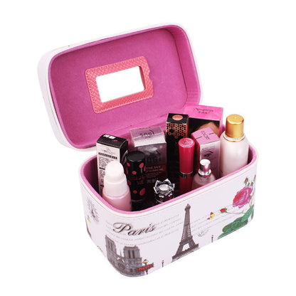 Manufacturer Korean lovable hand-held cosmetic bag waterproof travel package make-up toolbox
