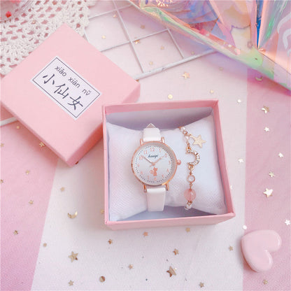 College Style Simple Wild Forest Children's Watch