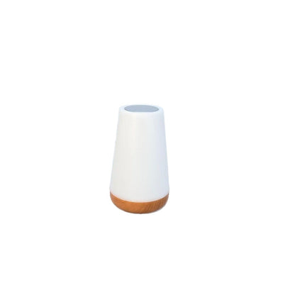 Creative Wood Grain Chargeable With Remote Control Touch Lamp