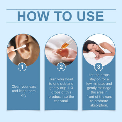Ear Care Solution, A Gentle Nourishing Care Drops For Daily Ear Cleansing And Comfort