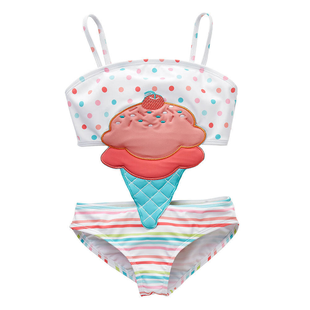 Baby Girls' Watermelon One-Piece Swimsuit