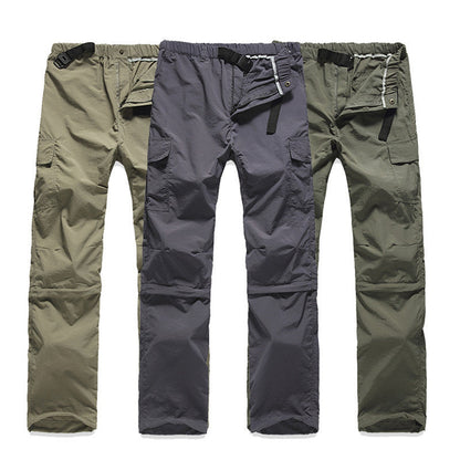 Outdoor Detachable Quick-dry Mountaineering Pants