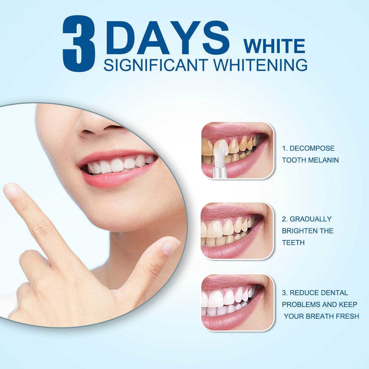 Dental pencil Teeth Cleaning Remove Dirt And Yellow Smoke Teeth Brightening Whitening Oral Cleaning Pen