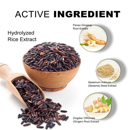 Black Rice Water Spray, Hair Deep Nourishes And Prevents Tough, Solid And Dense Hair Scalp Care Solution