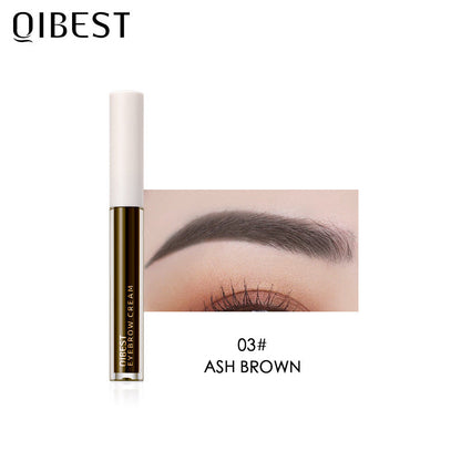 QIBEST New Three Dimensional Eyebrow Dyeing Cream Does Not Fade And Halo And Eyebrow Dyeing Liquid Is Waterproof And Sweat Proof