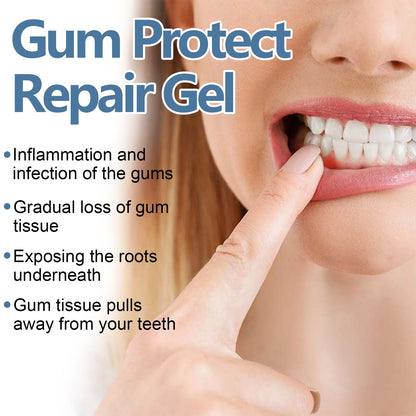 Gum Protect Repair Gel, Deep Clean Tooth Dirt Care Gums Fresh Breath Care Gel