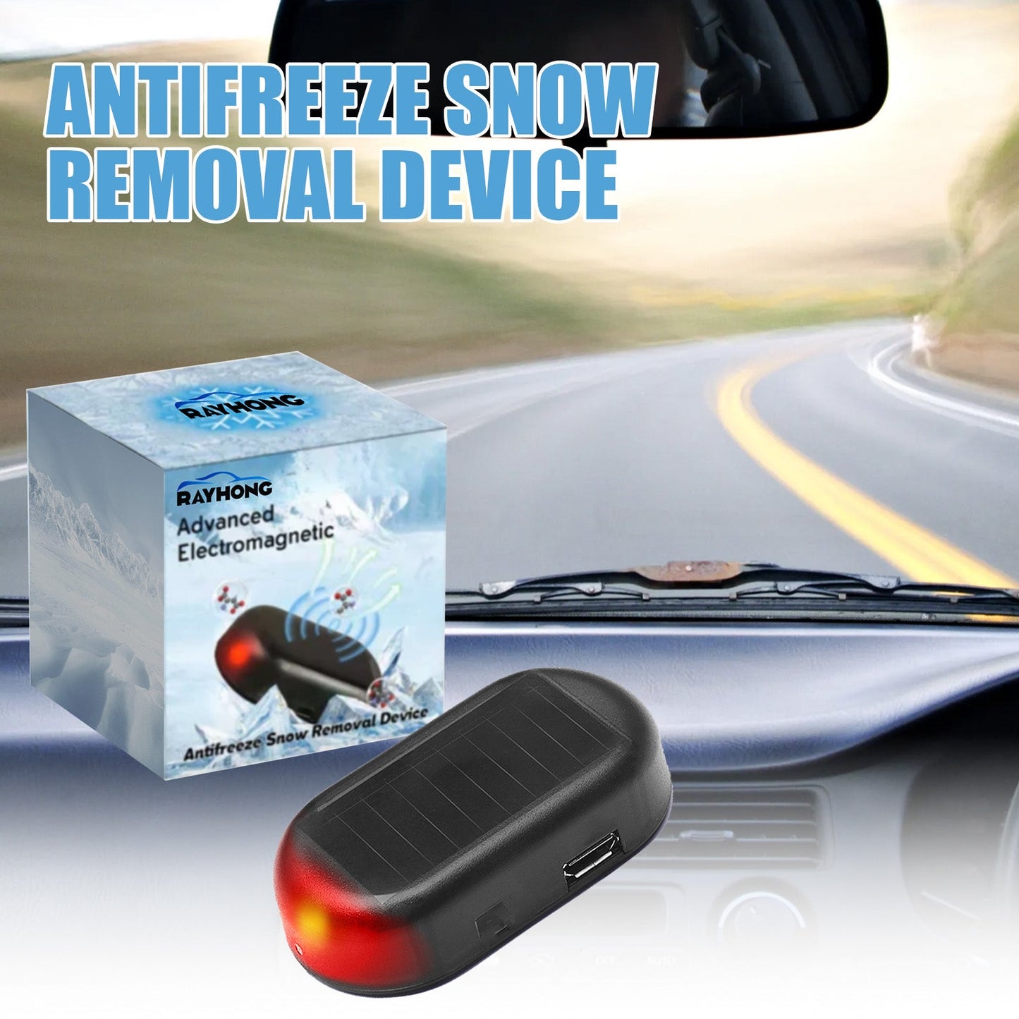 Interference Anti-Freeze Device, Car Window Glass In Winter Anti-Snow Cover Interference Anti-Freeze And Snow Device
