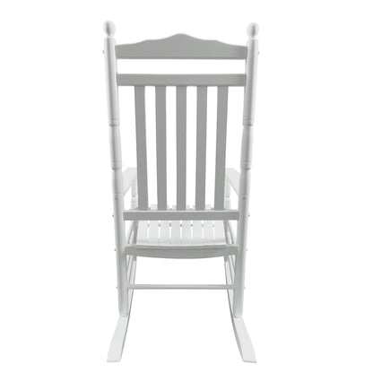 BALCONY PORCH ADULT ROCKING CHAIR   - WHITE