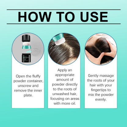 Dry Cleaning Hair Volumizing Powder Lazy Refreshing Oil Control Volumizing Powder Bangs Styling Leave-In Dry Powder