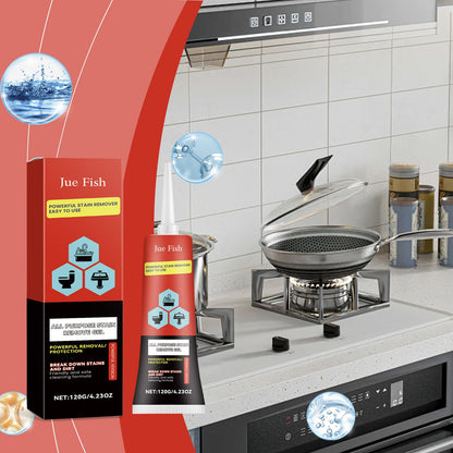 Multi-Purpose Stain Cleaning Gel, Cleaning Kitchen And Bathroom Grease Stains Multi-Effect Cleaner