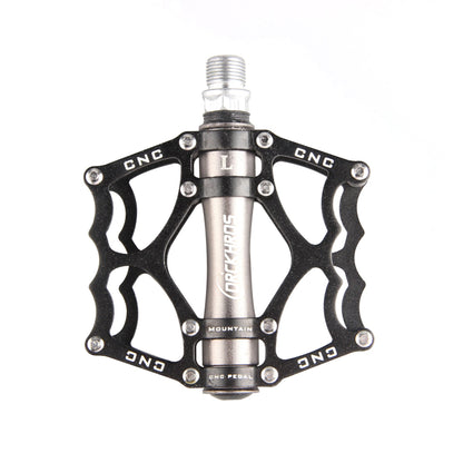 Bicycle Pedal Double DU Aluminum Alloy Pedal Mountain Bike Pedal Dead Fly Bearing Pedal Accessories And Equipment