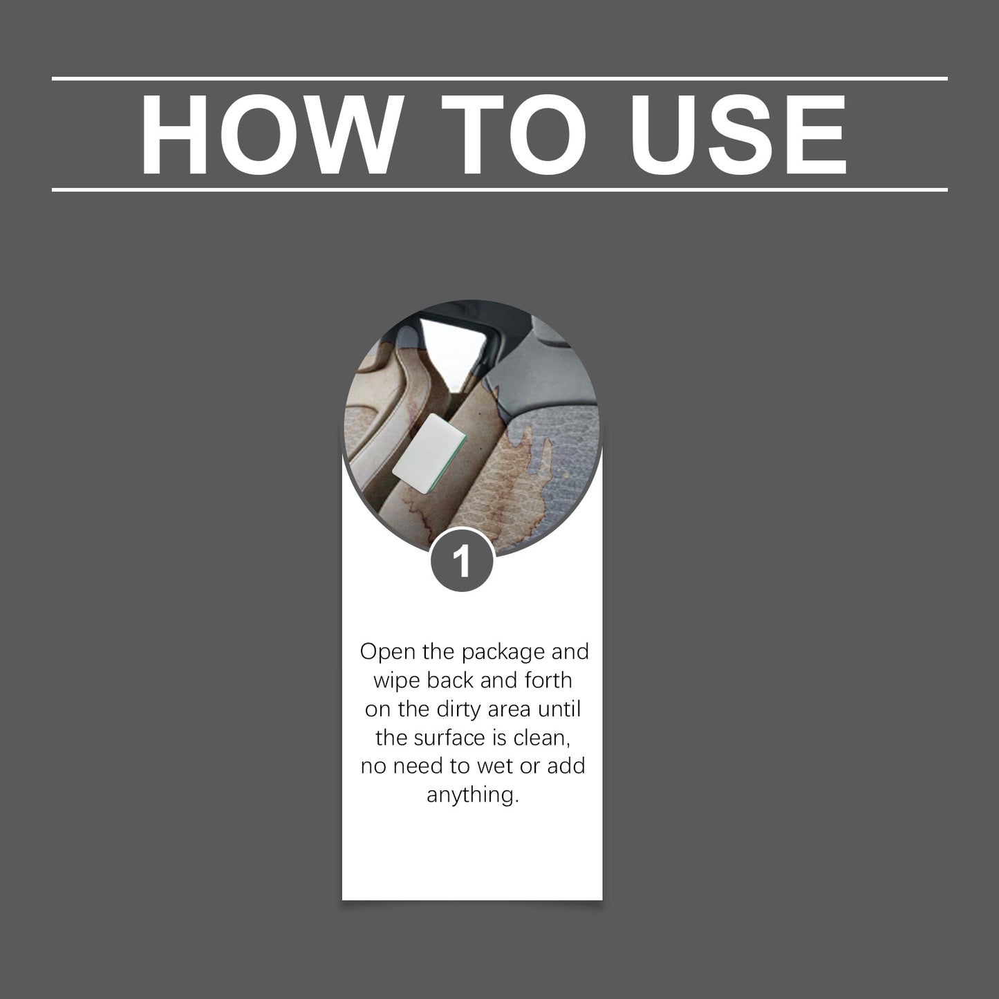 Car Leather Cleaning Sponge, Leather With A Special Sponge To Clean And Repair Leather Luster