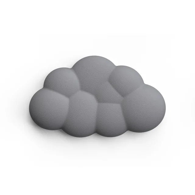Mouse pad with wrist rest keyboard cloud anti-slip memory foam desktop office gamer mouse wrist rest
