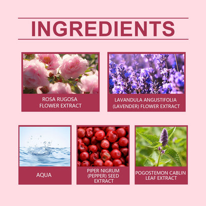 Rose Fragrance Fresh Powder Perfume, Natural Fragrance Niche Charming Charm Perfume Pheromone Fragrance Eau De Toilette