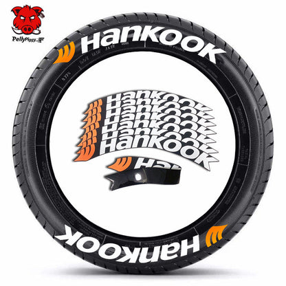 [One-piece set] Tire letter sticker one-piece set One-piece set Suitable for 4 tires No accessories included