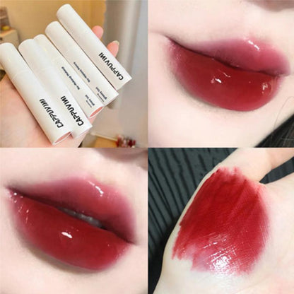 Water Mirror Lip Glaze  Lipstick Non-stick Cup Lasting Moisturizing Lipstick Colorful Women Lip Makeup Tool Maquiagem Hot