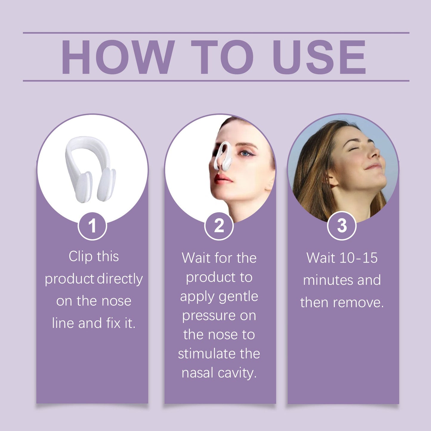 Nose Care Device, Smooth Nose Ventilation Gentle Cleaning Daily Nose Care Cleaner