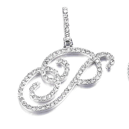 Hip hop accessories grass letter pendant melon seed buckle Cuban chain accessory
