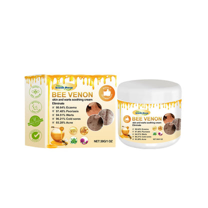 Bee Venom Keyo Cream, Gentle Clean Smooth Skin Moisturizing Moisturizing Daily Massage Keyo Cream
