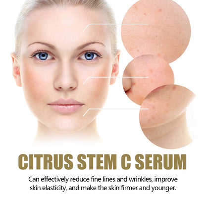 Citrus Stem C Serum, Reduce Wrinkles Improve Skin Elasticity Firming And Lifting Anti-Aging Serum