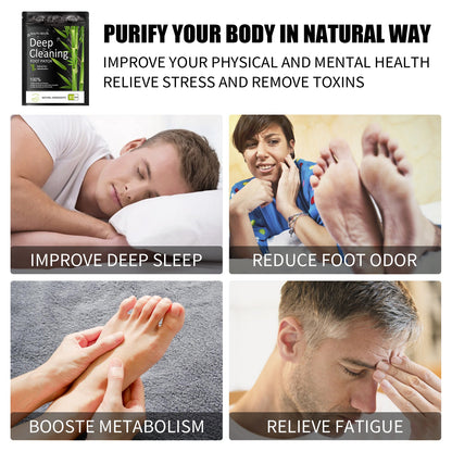 Natural herbal foot patch to relieve physical and mental stress Foot massage to help sleep foot patch