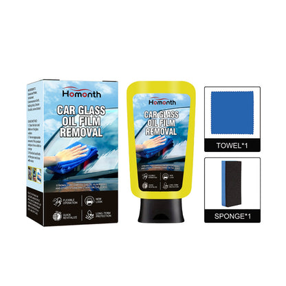 Oil Film Cleaning Emulsion, Car Windshield Window Stain Cleaning Anti-Rain And Fog Cleaning Agent