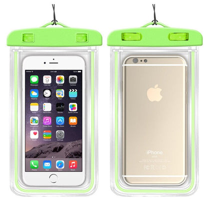 Waterproof Case for Samsung Galaxy s8 J5 s4 s5 s6 s7 Grand Prime Case Underwater Luminous Pouch Cas