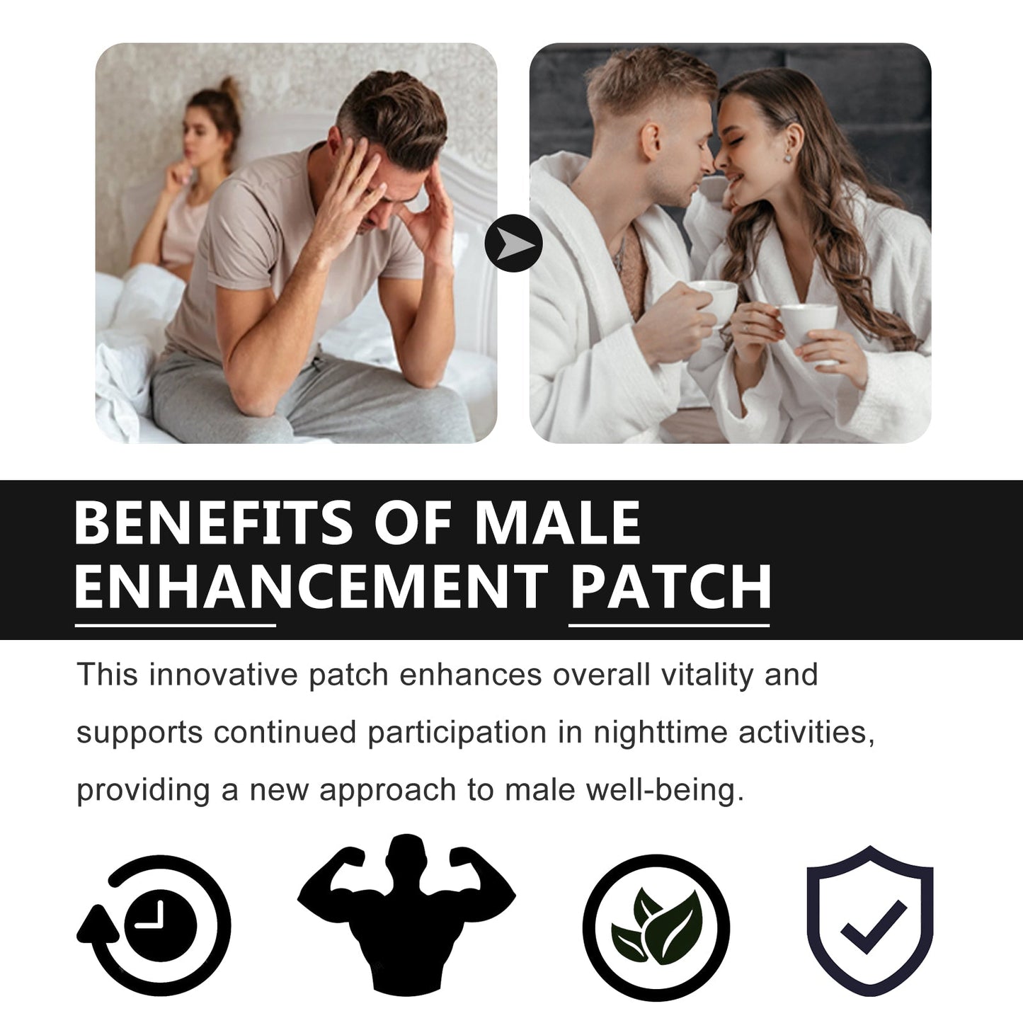 Men's Care Essential Oil Men's Body Maintenance Endurance Vitality External Massage Care Essential Oil