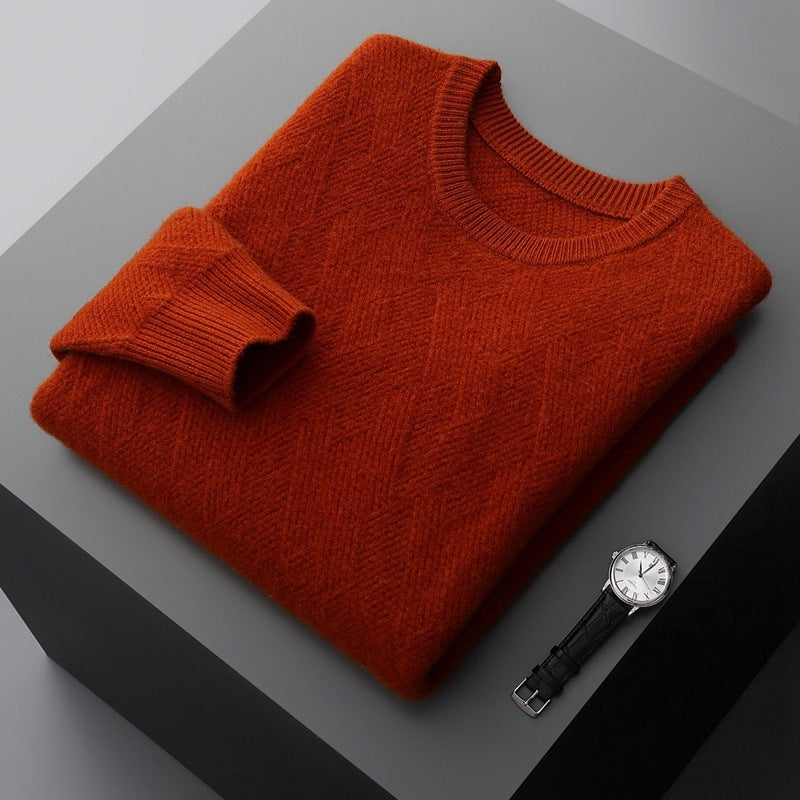 Round-neck Long-sleeved Pullover Thin Loose Leisure