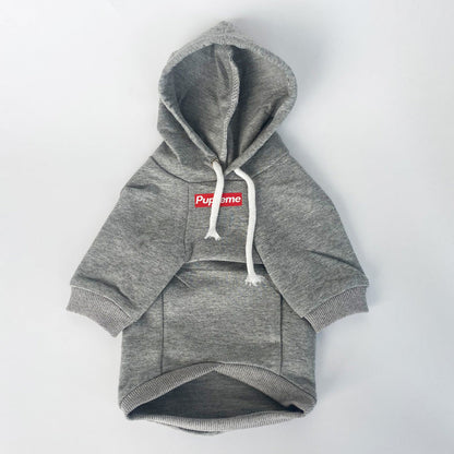 Pet Cotton Dog Clothes Hooded Sweater