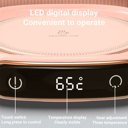 Smart Coffee Mug Warmer with Heating Pad