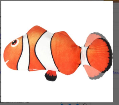 Electric Funny Cat Simulation Fish Beating Usb Jumping Cat Toy