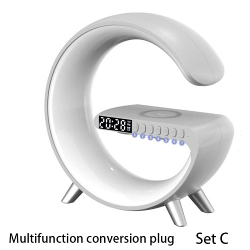G Shaped LED Lamp with Bluetooth Speaker