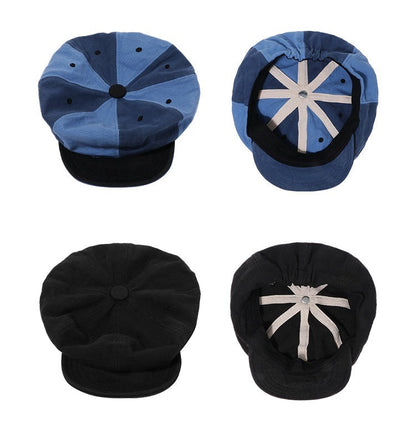 Color Matching Tension Beret Hat