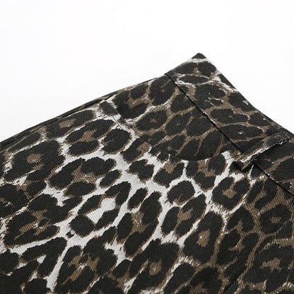 Leopard Ankle Skirt