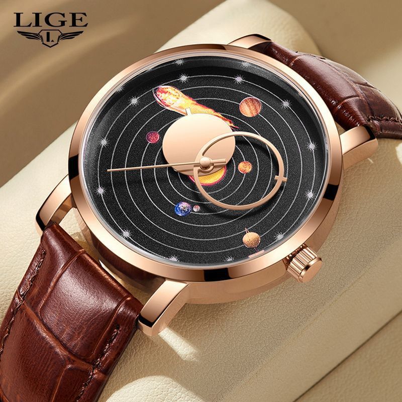 Classic Casual Quartz Leather Watch