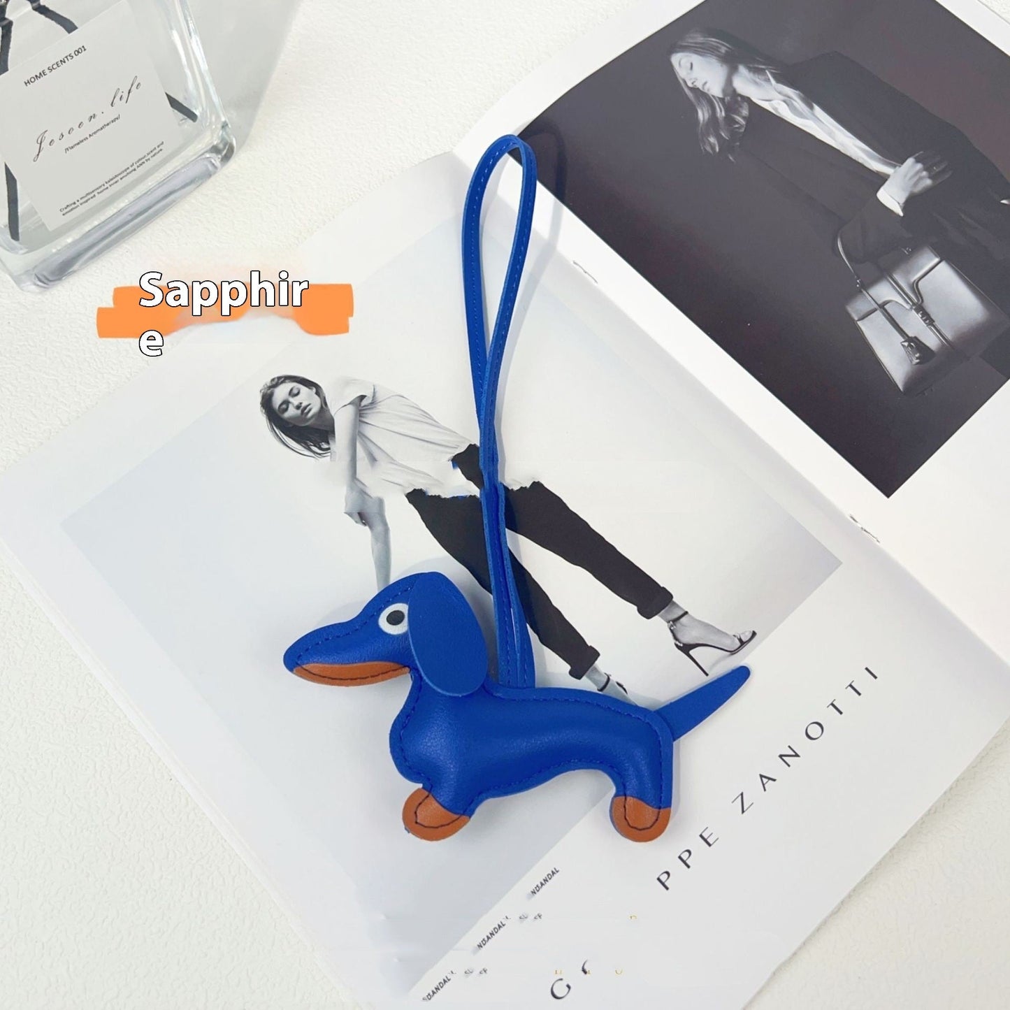 Sausage Dog Carrying Strap Bag Ornaments