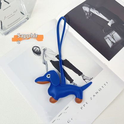 Sausage Dog Carrying Strap Bag Ornaments