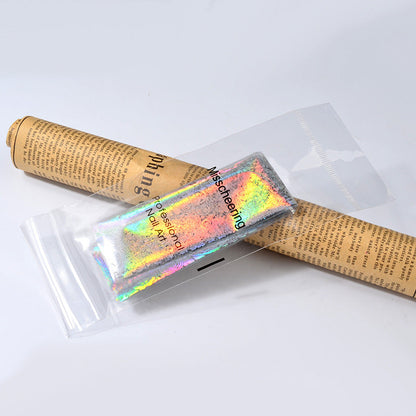 Nail Laser Star Sticker Thermal Transfer Nail Decals