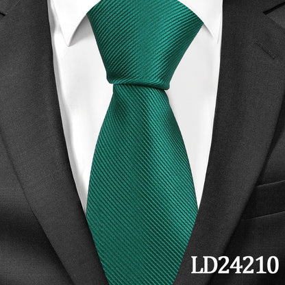 instripe Classic Polyester Tie Set, 6cm Necktie