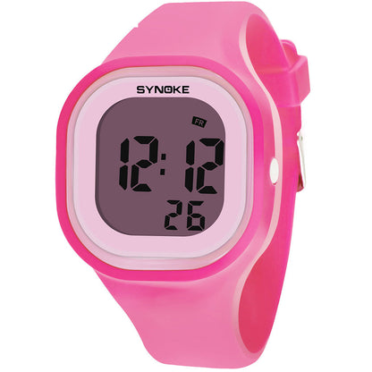 Male And Female Student Electronic Watch Female Waterproof