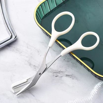 Curved Eyebrow Trimming Knife