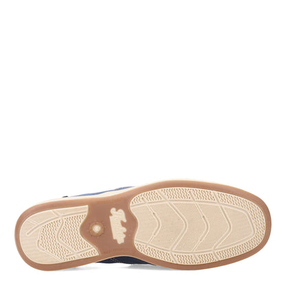 Florsheim Lakeside Canvas Moc Toe Slip-On Navy Nubuck 7W 3E Size 7W