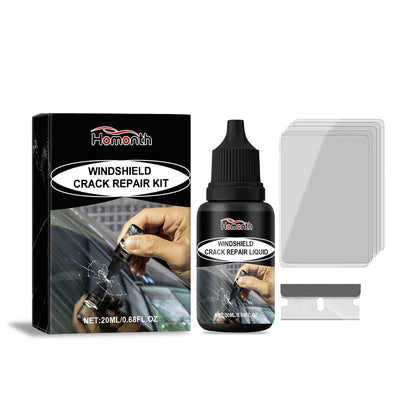 Automotive Windshield Repair Fluid Automotive Glass Cleaning Crack Repair Agent Clear Vision