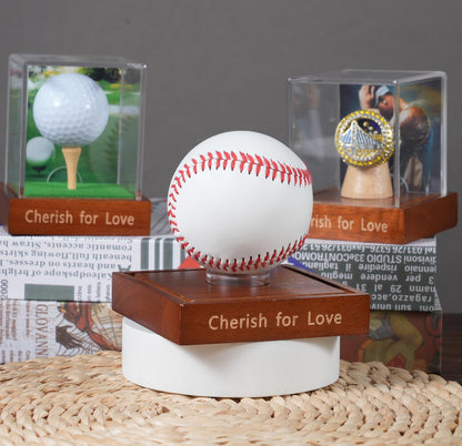 KASTANNY UV Protected Acrylic Baseball Display Case Clear Fits Official Size