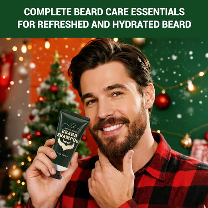 Rinse & Robust Advent Beauty Calendar 2025 Beard Care Kit 24 Days Red