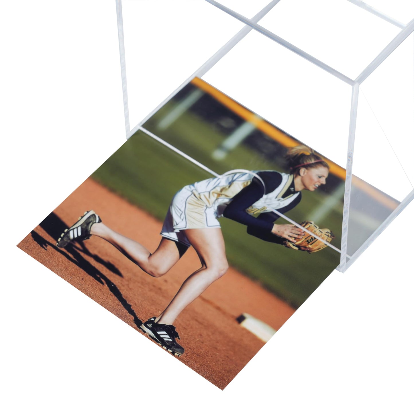KASTANNY UV Protected Acrylic Baseball Display Case Clear Fits Official Size
