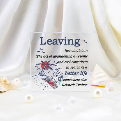 Yoxiumi Coworker Christmas Retirement Gifts Party Decorations Grey-Leaving