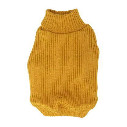 LOPHIPETS Small Dog Turtleneck Sweater Teacup Chihuahua Yorkie Yellow Size XXS